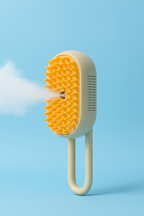 3 in 1 Pet Steam Brush | Rechargeable, Self-Cleaning, Deshedding & Massage Tool for Dogs & Cats