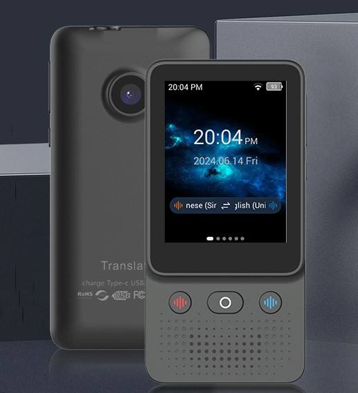 🔥60% OFF! 🔥Portal Smart AI Voice Photo Translator Device Online Offline Real Time 138 Languages Translation Equipment Machine for Travel