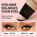 Double-Sided Rotating Eyeliner Stamp Pen | Black & Brown Waterproof