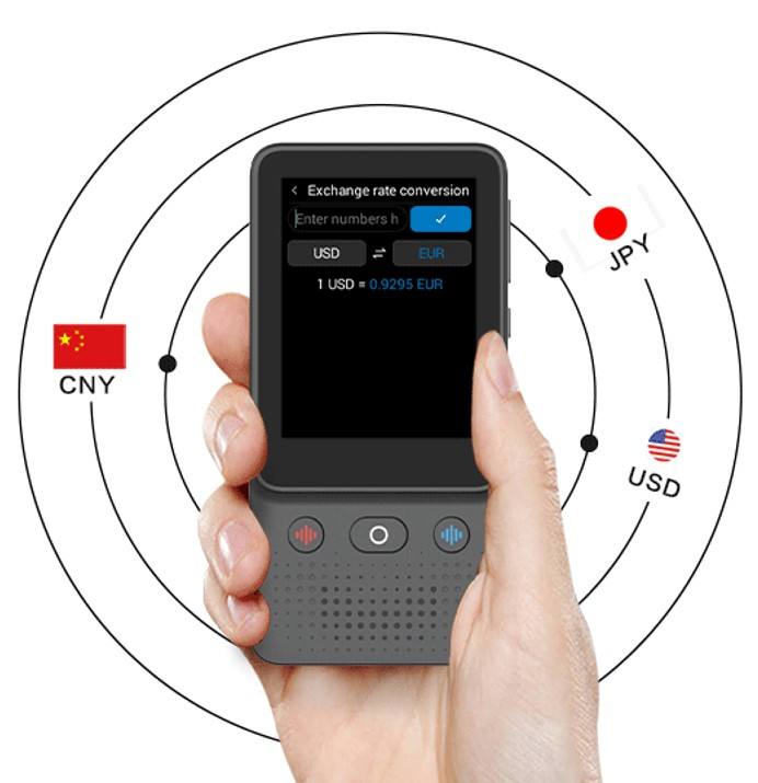 🔥60% OFF! 🔥Portal Smart AI Voice Photo Translator Device Online Offline Real Time 138 Languages Translation Equipment Machine for Travel