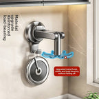 Final 4 Hours: 35%OFF 🔥Single Tier Suction Cup Octopus Kitchen Hook - No-Drill Wall-Mounted Spoon and Spatula Storage Organizer