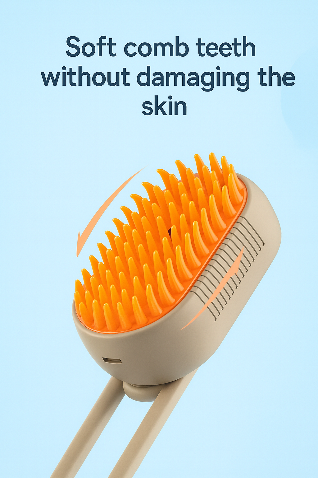 3 in 1 Pet Steam Brush | Rechargeable, Self-Cleaning, Deshedding & Massage Tool for Dogs & Cats