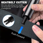 2 Pack 2026 Upgraded Safety Hammer | Underwater Glass Breaker, Seatbelt Cutter, Emergency Escape Tool for Cars + Free Test Glass Gift