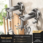Final 4 Hours: 35%OFF 🔥Single Tier Suction Cup Octopus Kitchen Hook - No-Drill Wall-Mounted Spoon and Spatula Storage Organizer