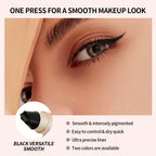 Double-Sided Rotating Eyeliner Stamp Pen | Black & Brown Waterproof