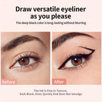 Double-Sided Rotating Eyeliner Stamp Pen | Black & Brown Waterproof