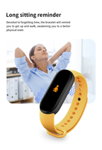 M8 D20 Smart Band, USB Direct Charging Smart Watch Bracelet, Sports Fitness Tracker with Live Wallpaper, Heart Rate Monitor & Pedometer