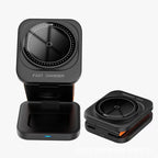 3 In 1 Magnetic Wireless Charger Stand 15W Fast Charging Dock | For iPhone 17/16/15-12, Apple Watch Ultra/11-2, AirPods Pro 4-2