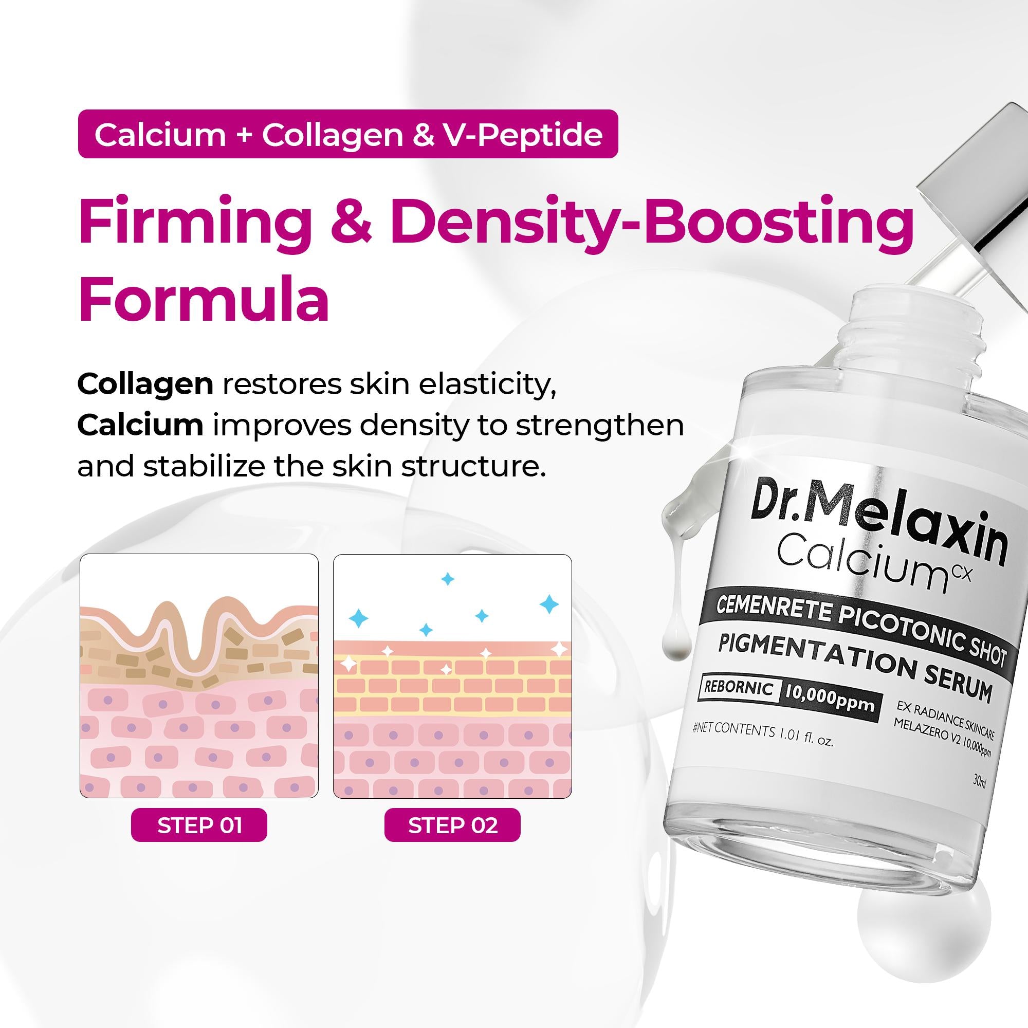 Dr.Melaxin 5-Piece Collagen Boost Firming Set | Lifted & Glowy Skin Bundle