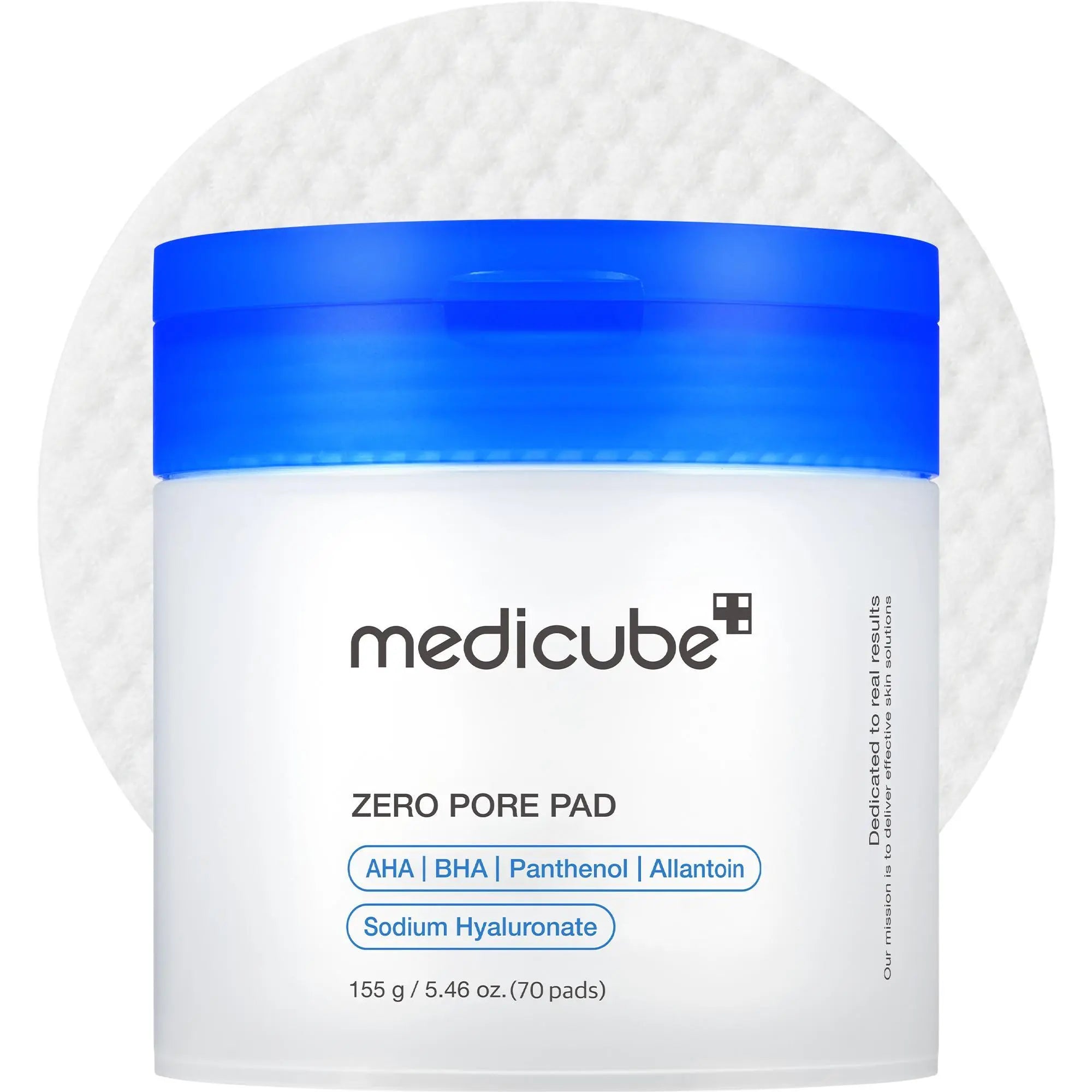 Medicube Zero Pore Pads (AHA+BHA) – Exfoliating Toner Pads