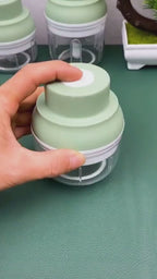 2026 New Mini Electric Food Chopper - Silent USB Charging, Compact Portable Garlic Chopper Kitchen Assistant
