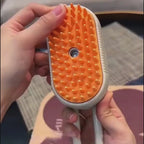 3 in 1 Pet Steam Brush | Rechargeable, Self-Cleaning, Deshedding & Massage Tool for Dogs & Cats